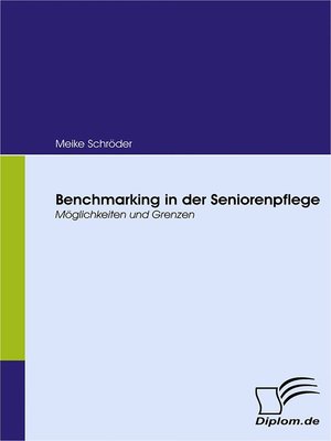 cover image of Benchmarking in der Seniorenpflege